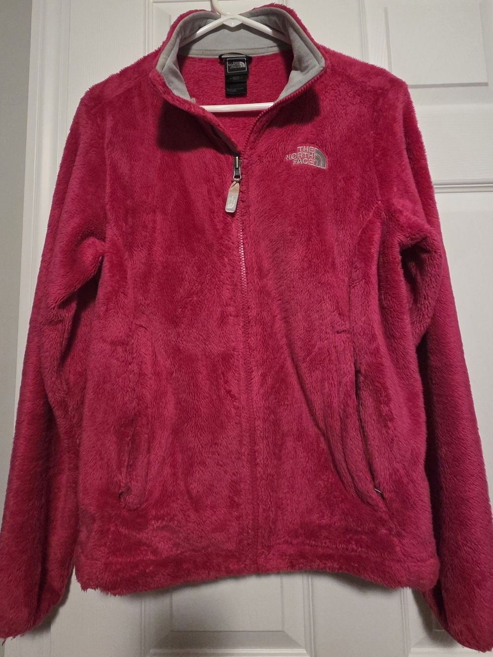 The North Face Women’s Plush Full-Zip Jacket - Raspberry